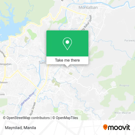 Maynilad map