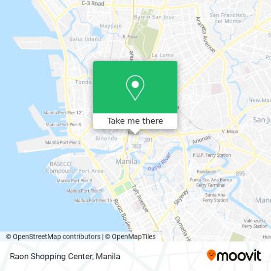 Raon Shopping Center map