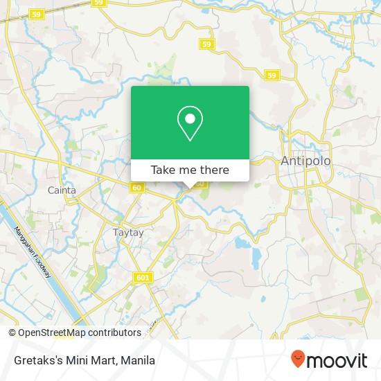 Gretaks's Mini Mart map