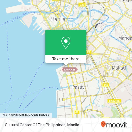 Cultural Center Of The Philippines map