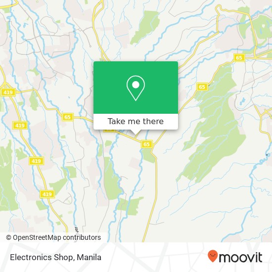 Electronics Shop map