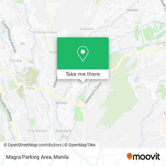 Magra Parking Area map
