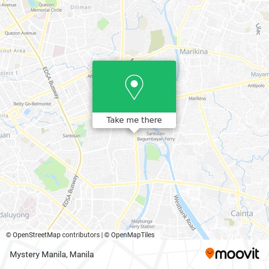 Mystery Manila map