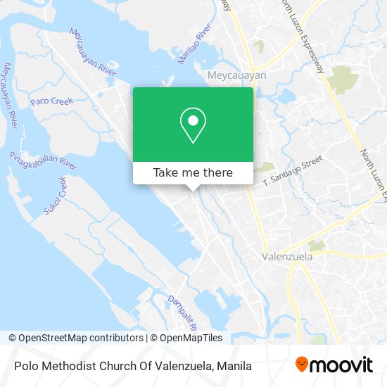 Polo Methodist Church Of Valenzuela map