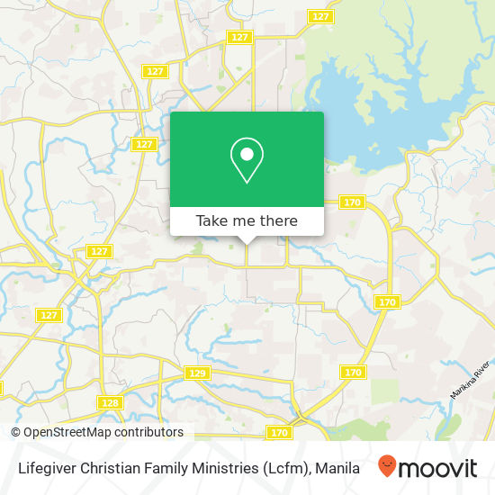 Lifegiver Christian Family Ministries (Lcfm) map