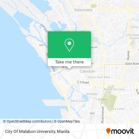 City Of Malabon University map