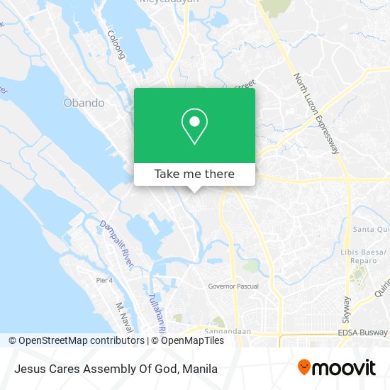 Jesus Cares Assembly Of God map