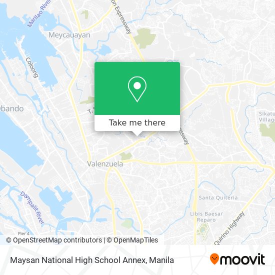 Maysan National High School Annex map