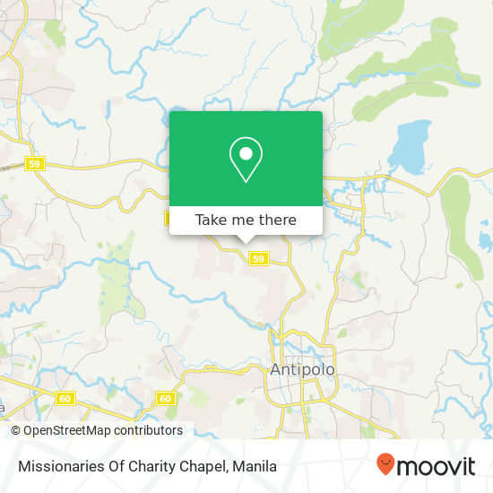 Missionaries Of Charity Chapel map