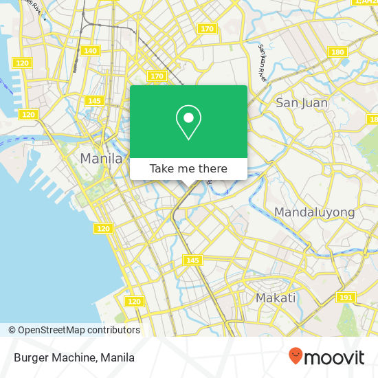 Burger Machine map