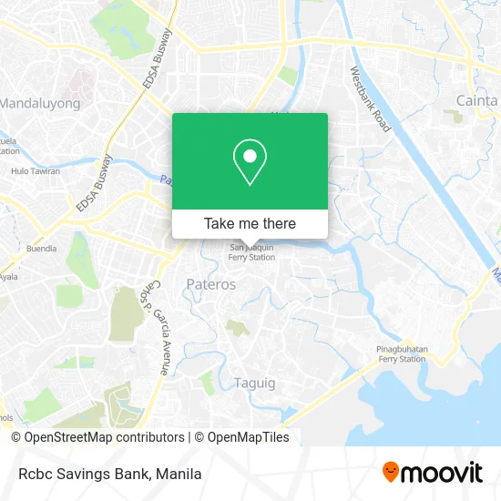 Rcbc Savings Bank map