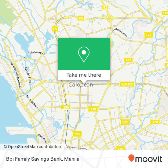 Bpi Family Savings Bank map