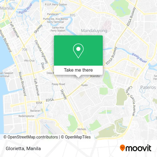 Glorietta map