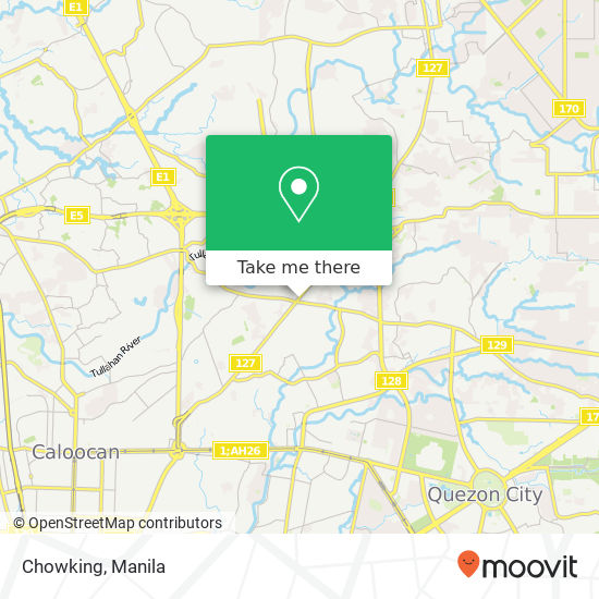 Chowking map