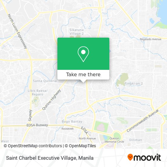 Saint Charbel Executive Village map