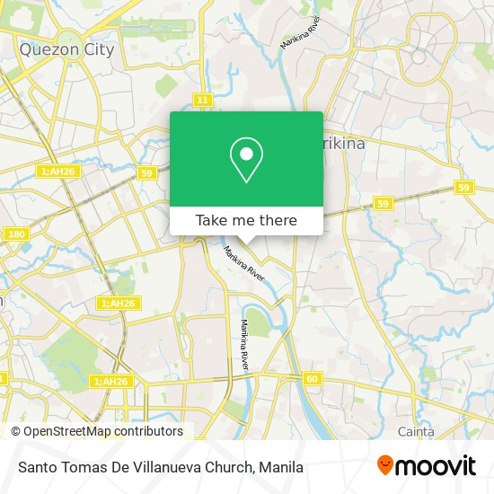 How To Get To Santo Tomas De Villanueva Church In Pasig City By Bus Or Train