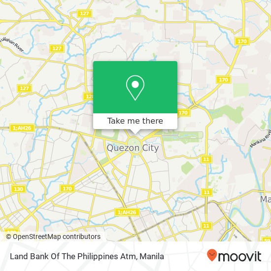 Land Bank Of The Philippines Atm map