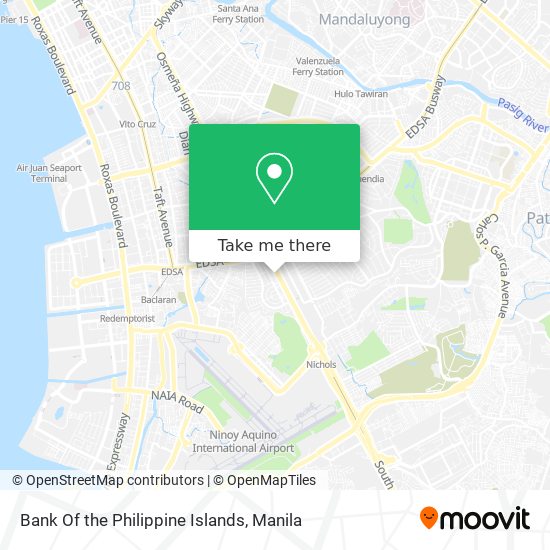 Bank Of the Philippine Islands map