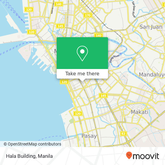 Hala Building map