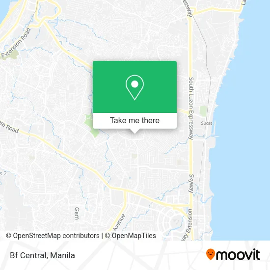 Bf Central map