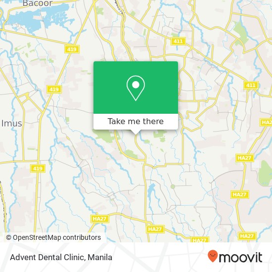 Advent Dental Clinic map