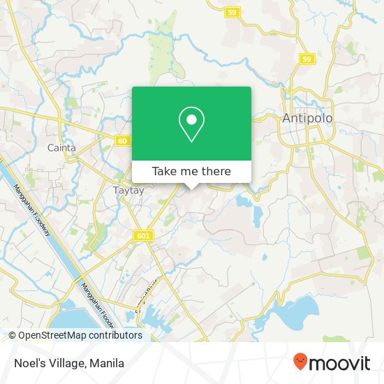 Noel's Village map