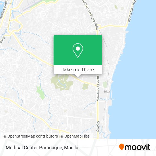 Medical Center Parañaque map