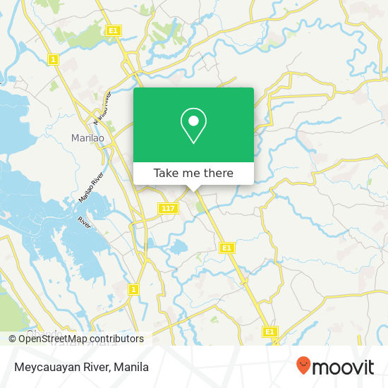 Meycauayan River map