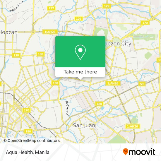 Aqua Health map