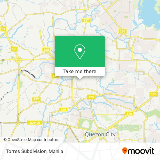 Torres Subdivision map