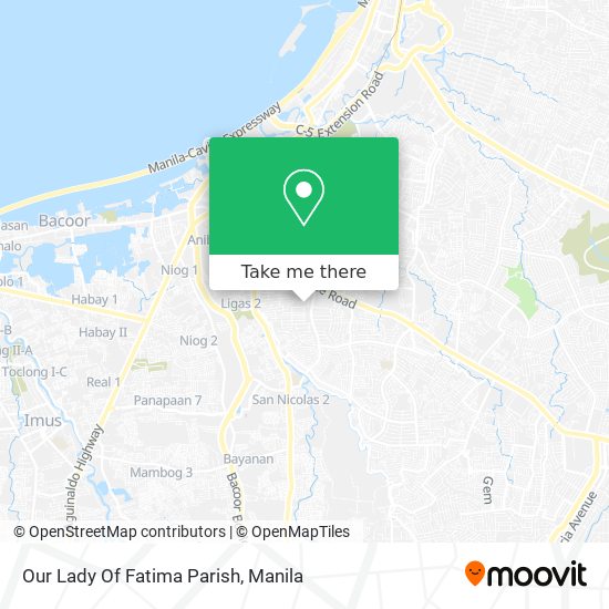 Our Lady Of Fatima Parish map