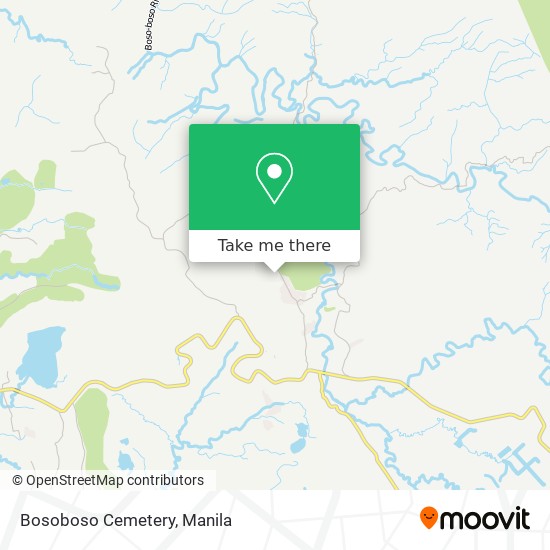 Bosoboso Cemetery map