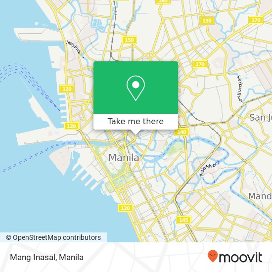 Mang Inasal map