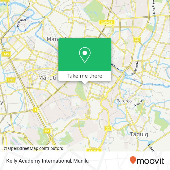 Kelly Academy International map