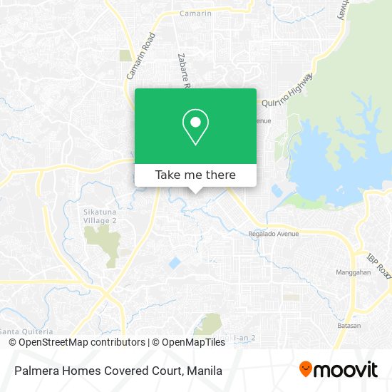 Palmera Homes Covered Court map