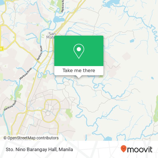 Sto. Nino Barangay Hall map