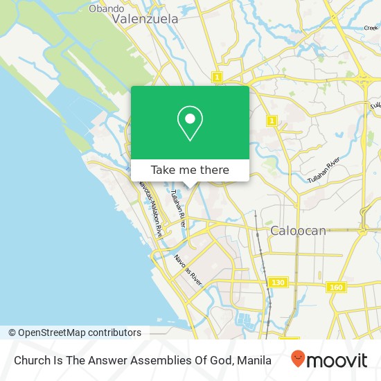 Church Is The Answer Assemblies Of God map