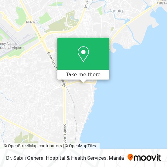 Dr. Sabili General Hospital & Health Services map