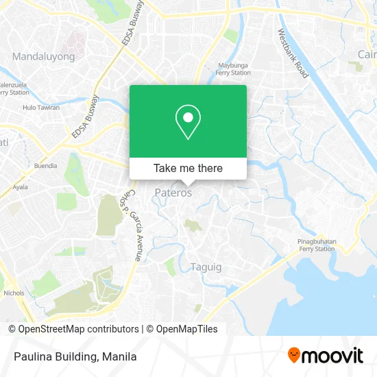 Paulina Building map