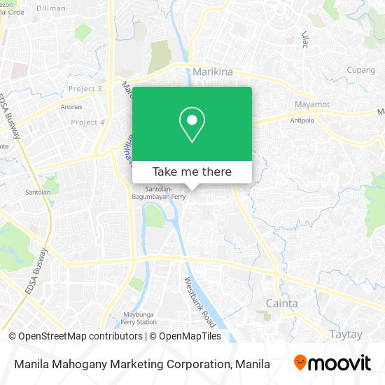 Manila Mahogany Marketing Corporation map