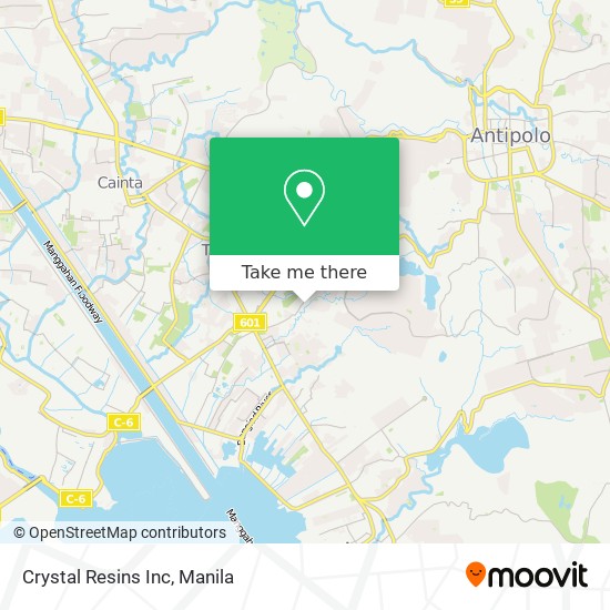 Crystal Resins Inc map