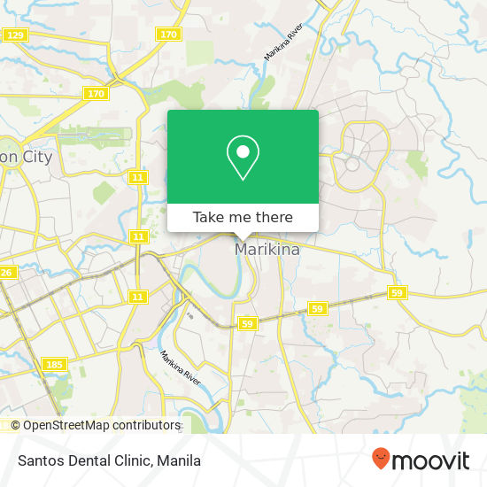 Santos Dental Clinic map