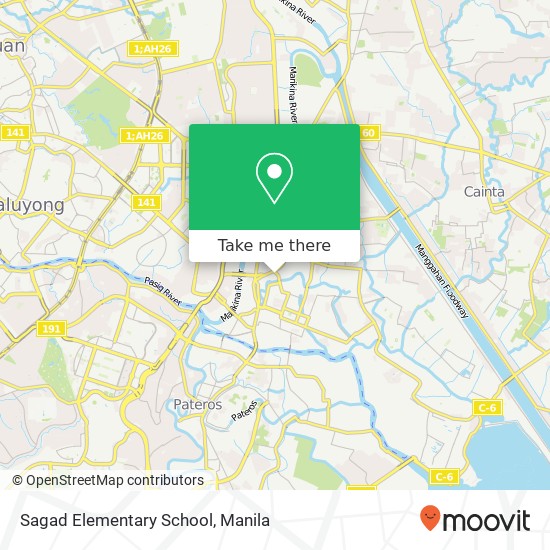 Sagad Elementary School map