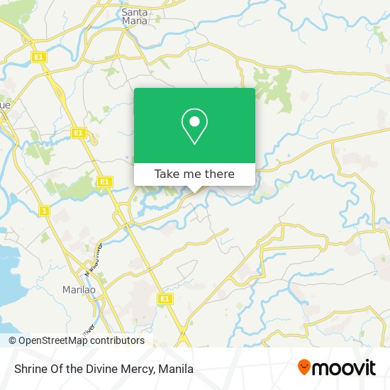 Shrine Of the Divine Mercy map
