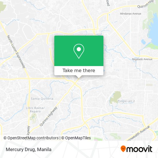 Mercury Drug map