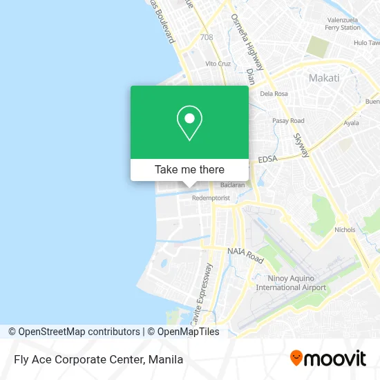 Fly Ace Corporate Center map