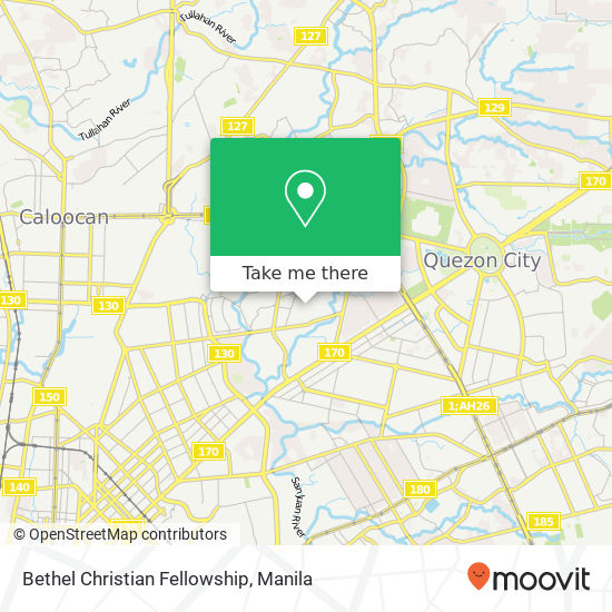Bethel Christian Fellowship map