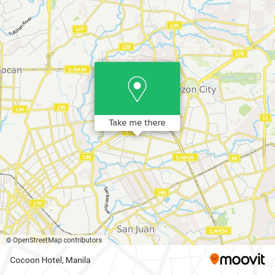 Cocoon Hotel map