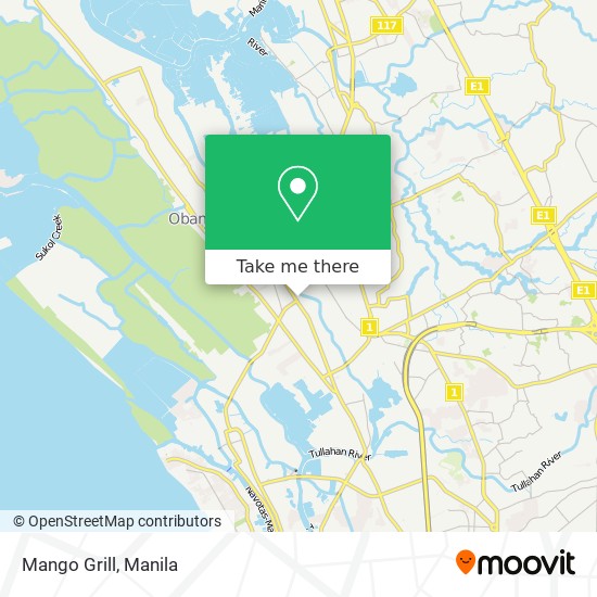 Mango Grill map