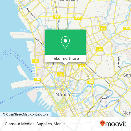 Glamour Medical Supplies map